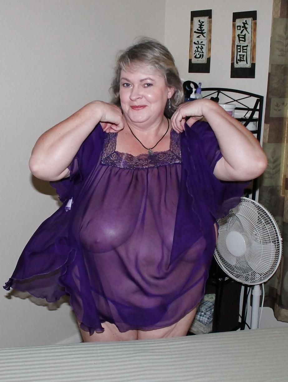 25P Saggy matures proudly wearing see thru 2 ! 