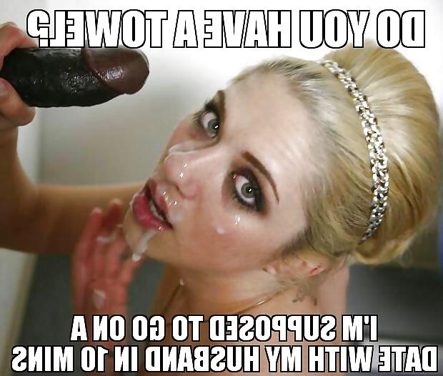 23P Interracial -  Cum Sluts Captions.