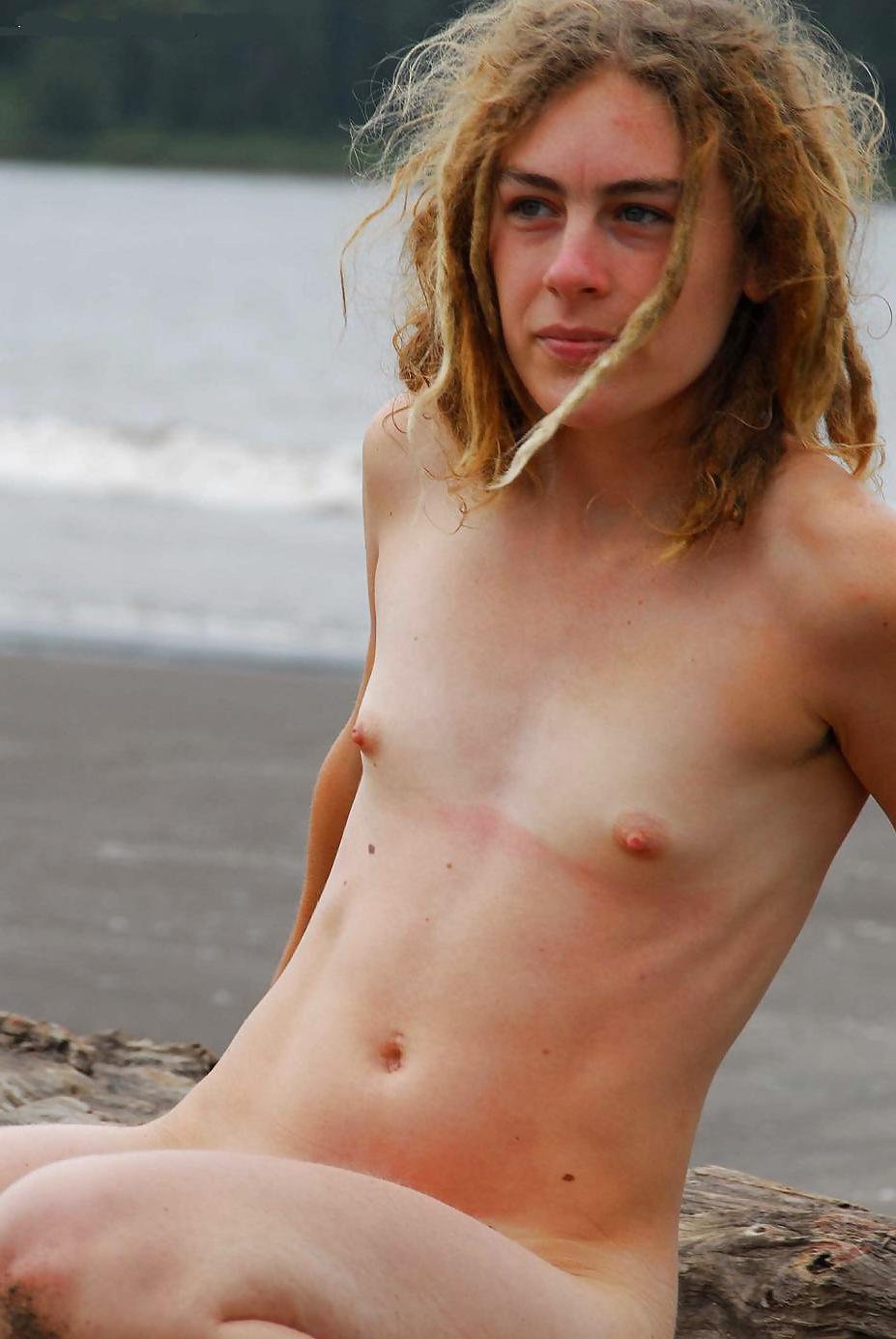 13P Ines. hippie with small tits and hairy armpits