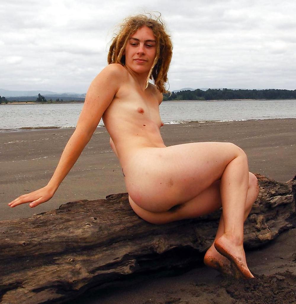 13P Ines. hippie with small tits and hairy armpits
