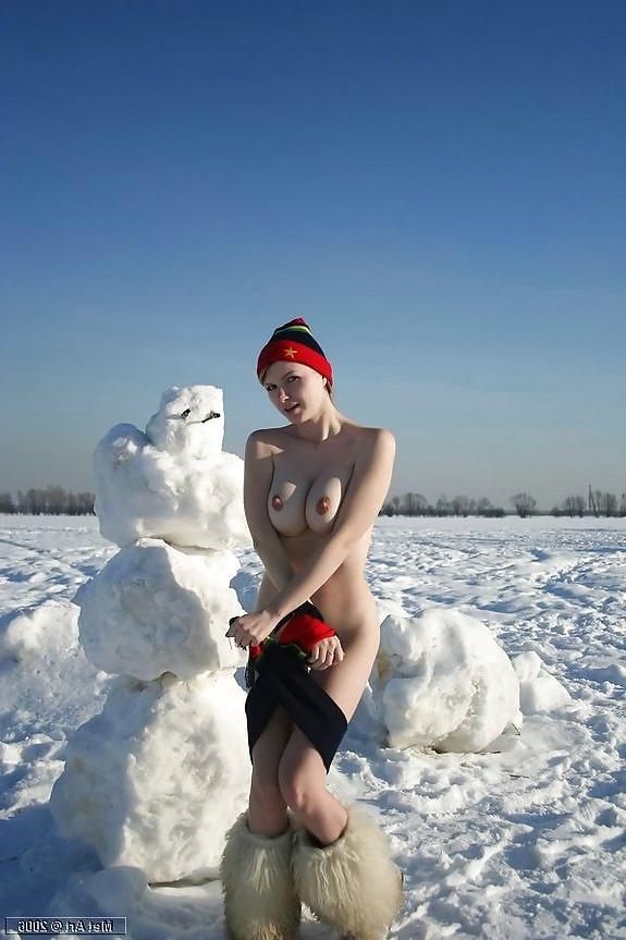 8P Russischer Schneemann