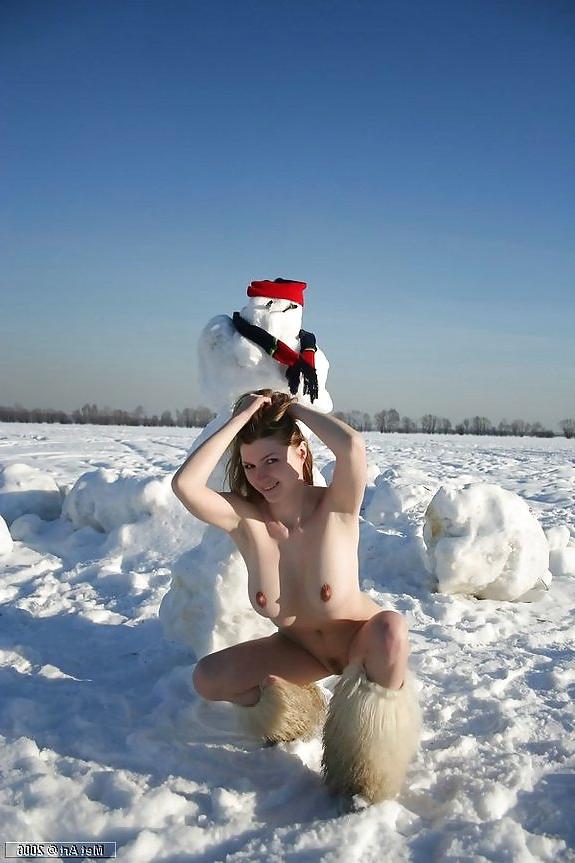 8P Russischer Schneemann