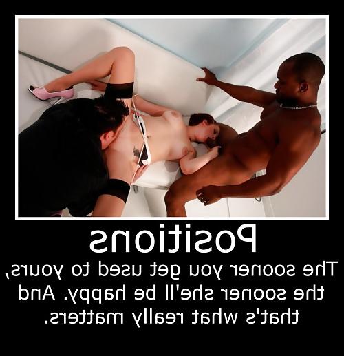 25P Interracial Captions - Cuckold Training.