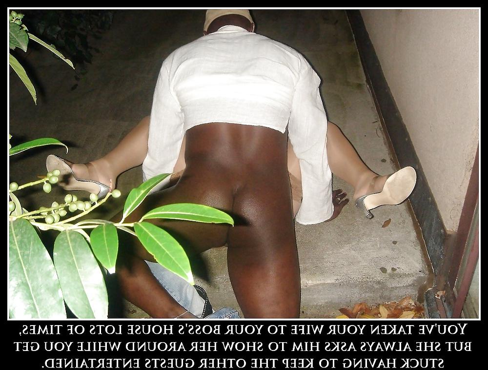 25P Interracial Captions - Cuckold Training.