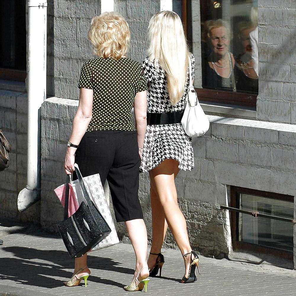 25P Wonderful russian legs