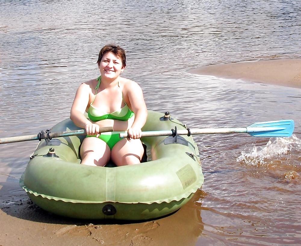 23P My chubby russian ex-girlfriend at the sea...