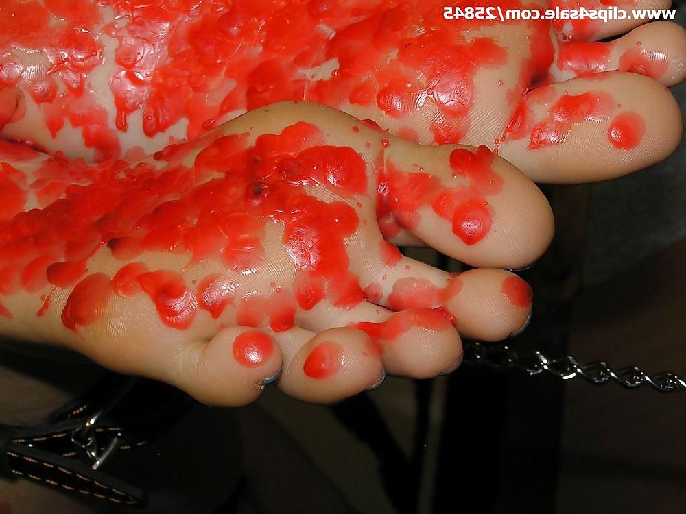 12P Candle wax soles