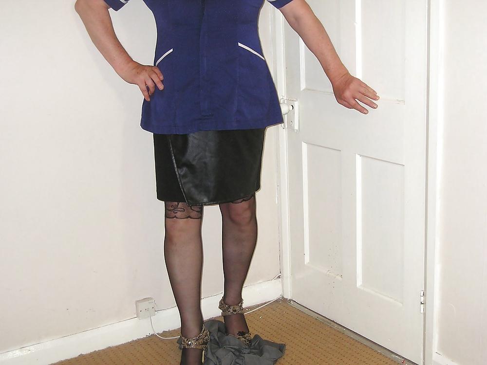 23P Naughty nurse going to be late for work