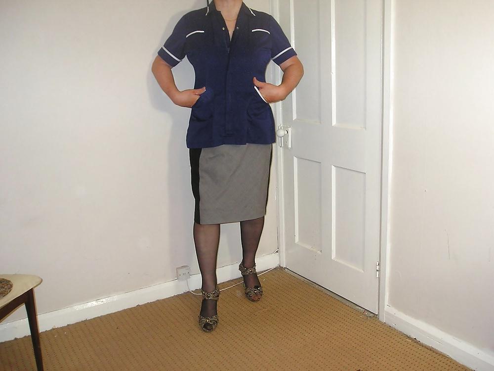 23P Naughty nurse going to be late for work