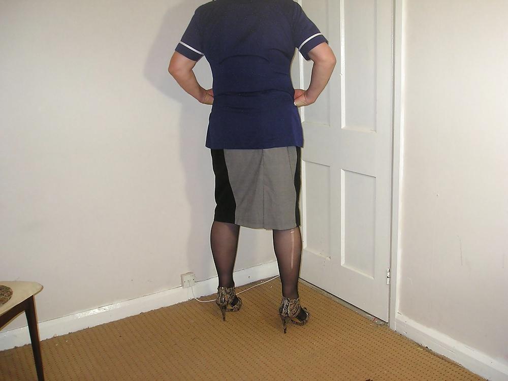 23P Naughty nurse going to be late for work