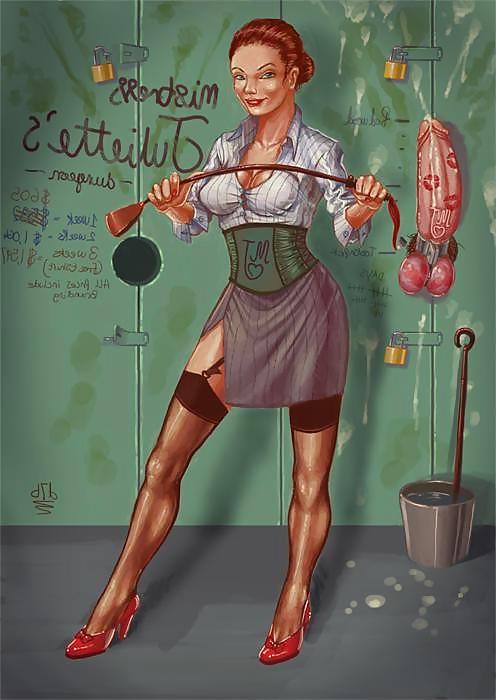 25P Femdom Toons 3