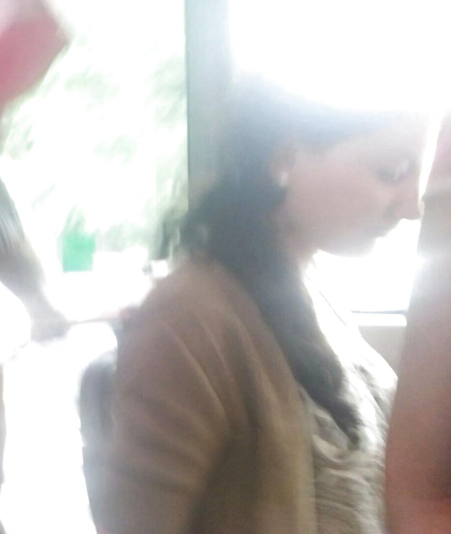 22P Spy old + young in bus, tram romanian