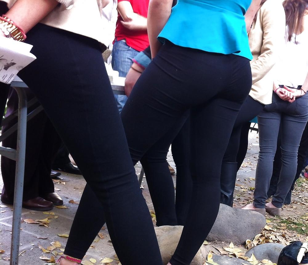 9P Spying teens at school, voyeur