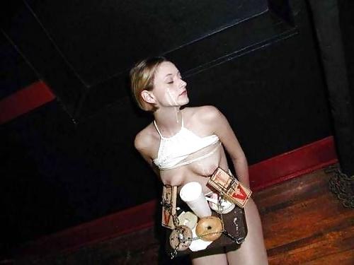 25P Slave Girls Serving as Human Drinks Trays