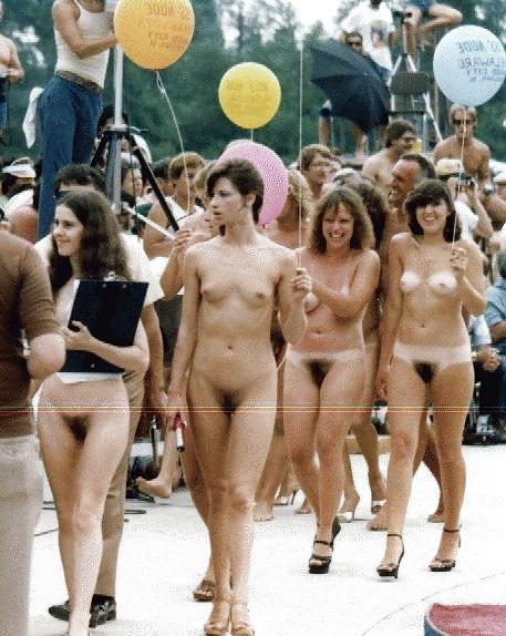 10P Old 35 mm shots nudist competion