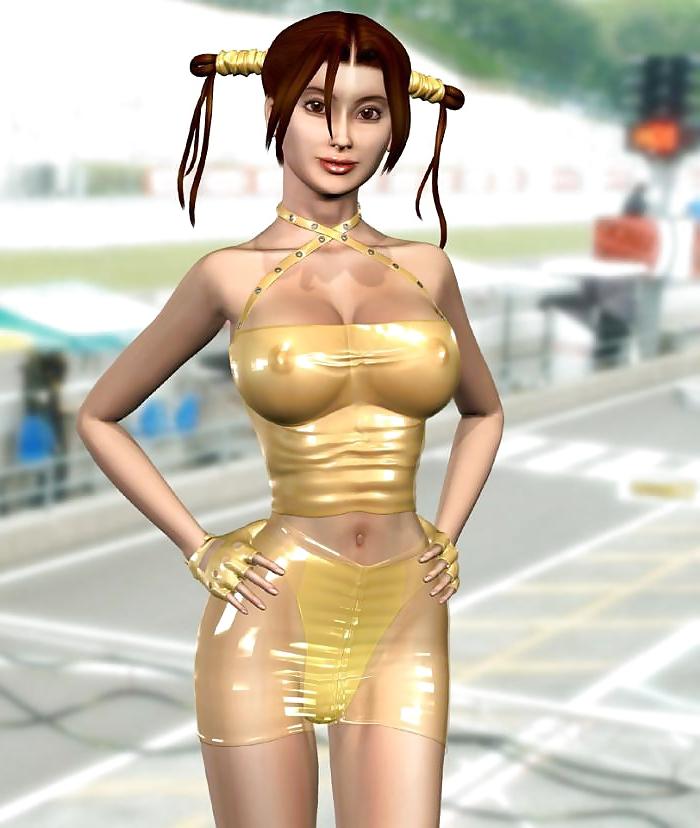 25P 3d Fetish and Latex Babes