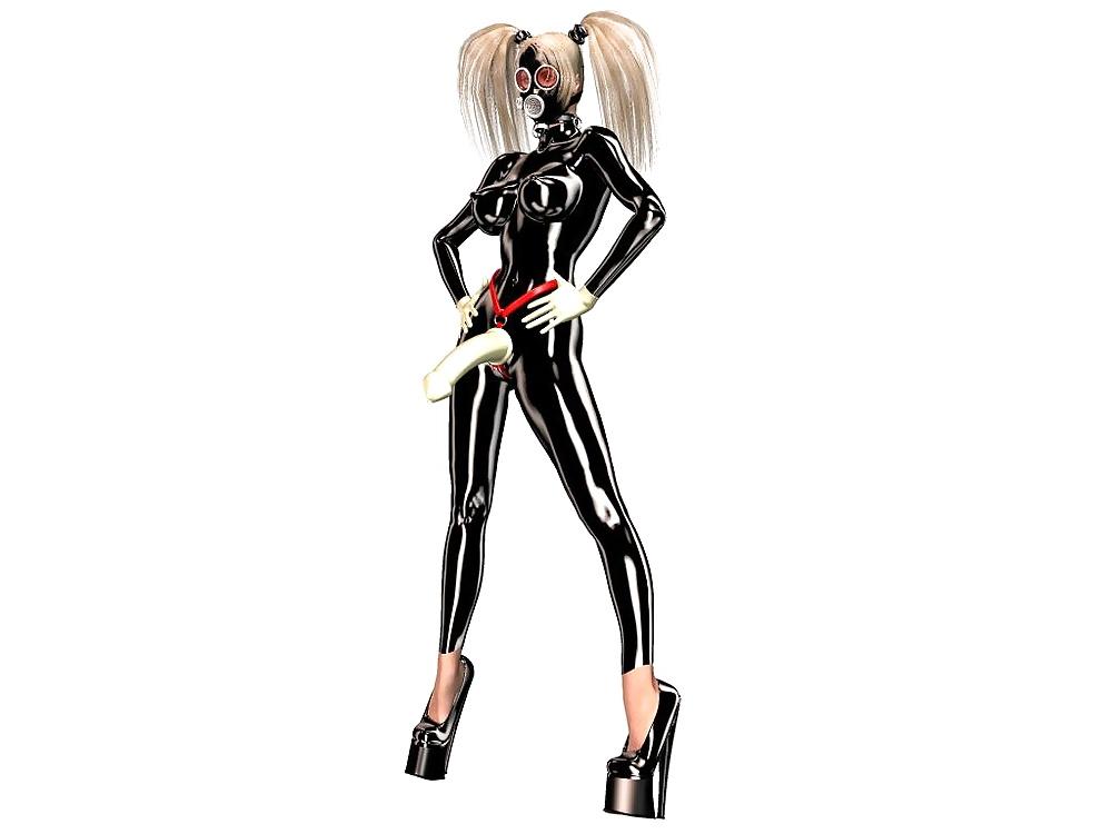 25P 3d Fetish and Latex Babes