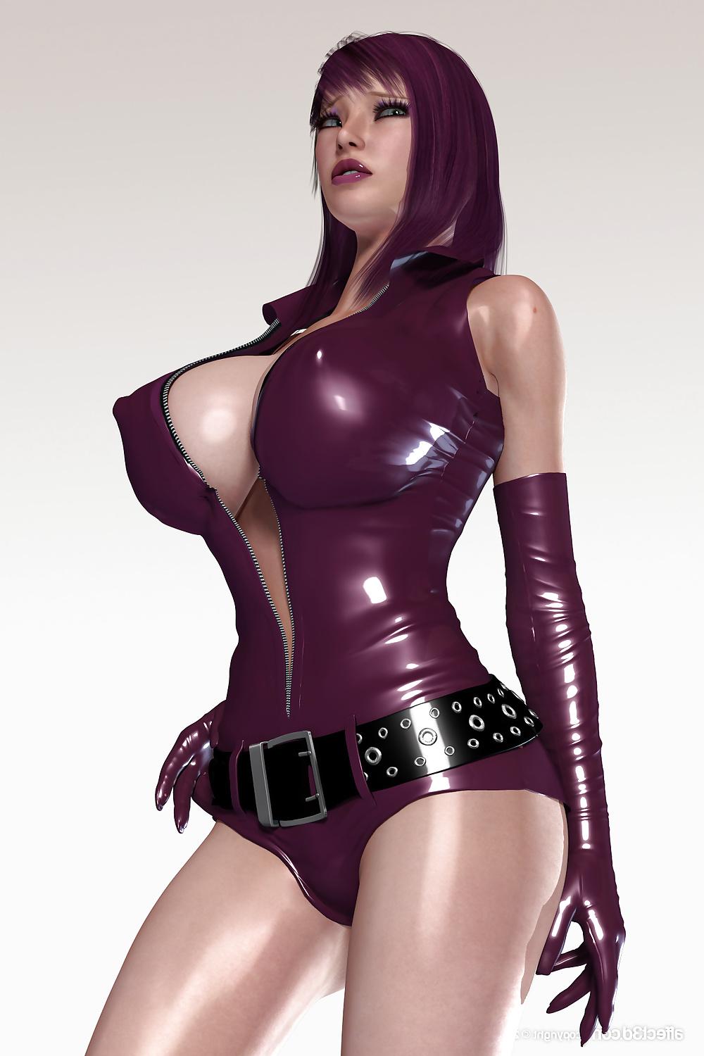 25P 3d Fetish and Latex Babes