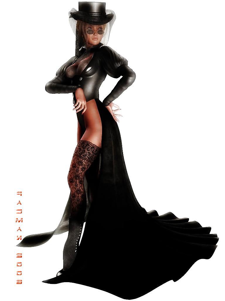 25P 3d Fetish and Latex Babes