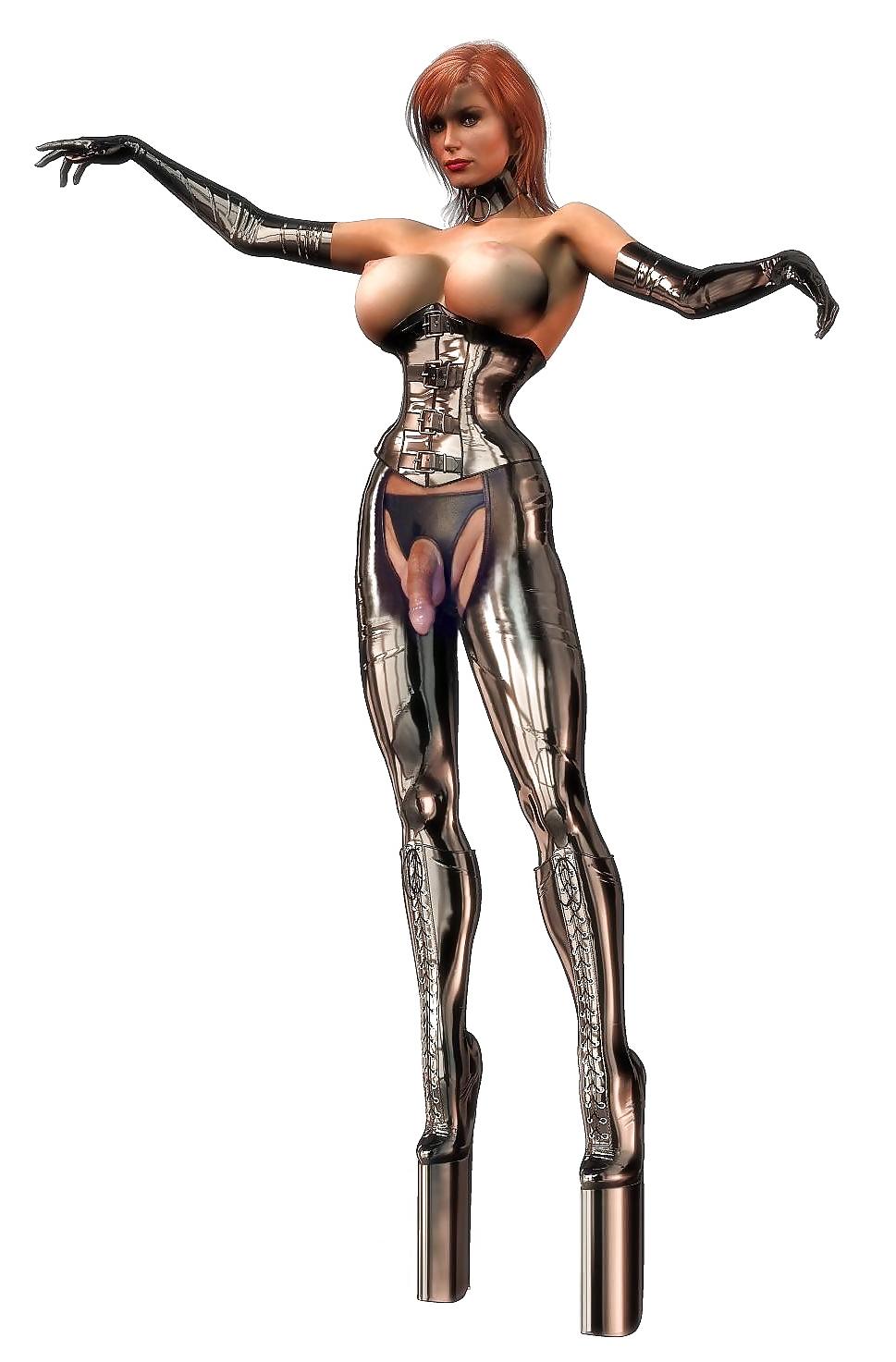 25P 3d Fetish and Latex Babes