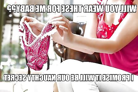 25P Femdom Sissy Pantie Captions