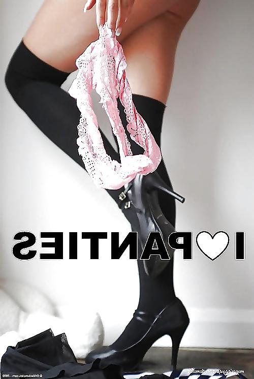 25P Femdom Sissy Pantie Captions