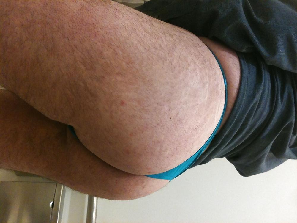 9P My big ass in fishnet stocking and thongs 