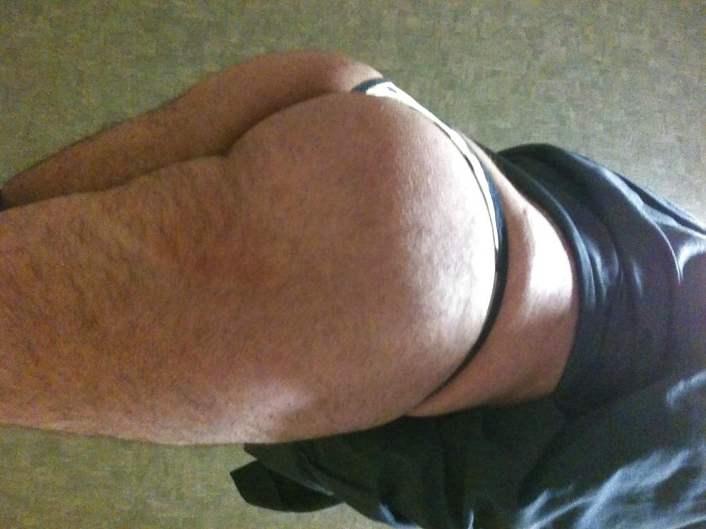 9P My big ass in fishnet stocking and thongs 
