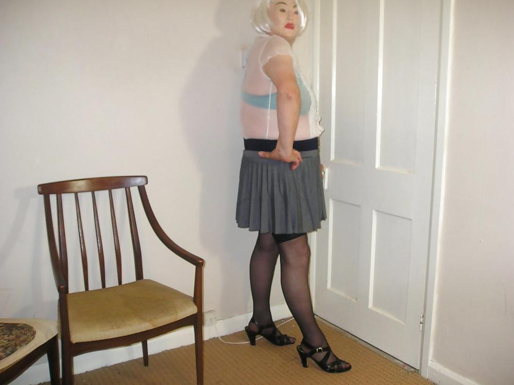 21P Nurse in grey skirt and white blouse