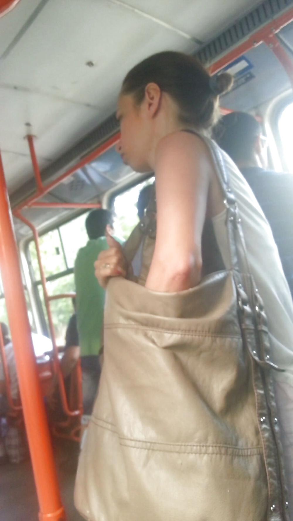 22P Spy sexy teens in bus romanian