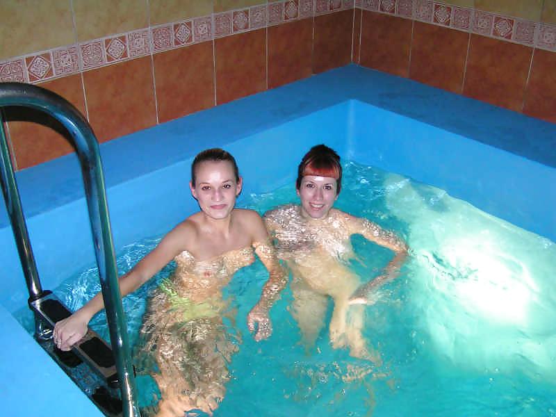 25P Rus lesbian sauna