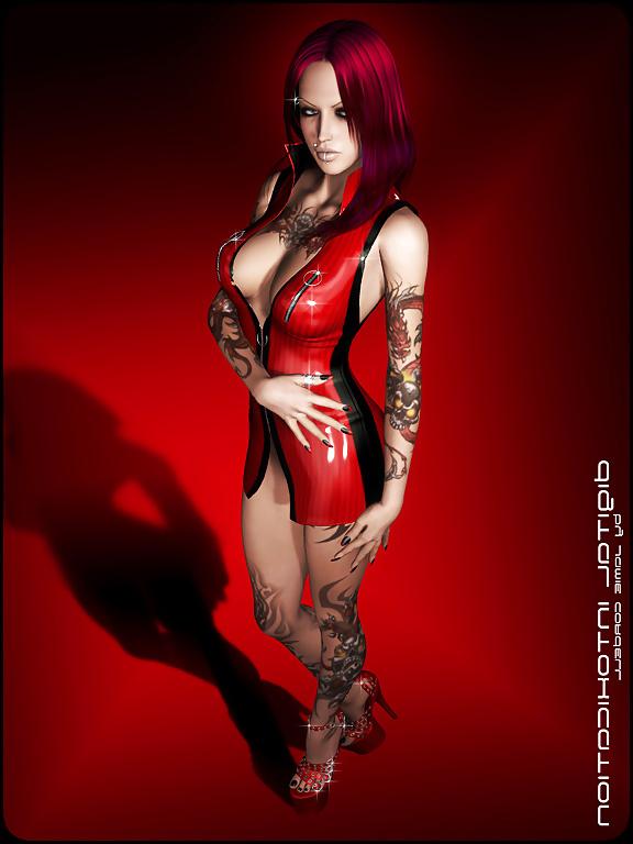 25P 3d Fetish and Latex Babes Part 3
