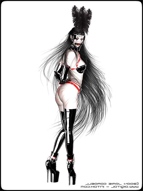 25P 3d Fetish and Latex Babes Part 3