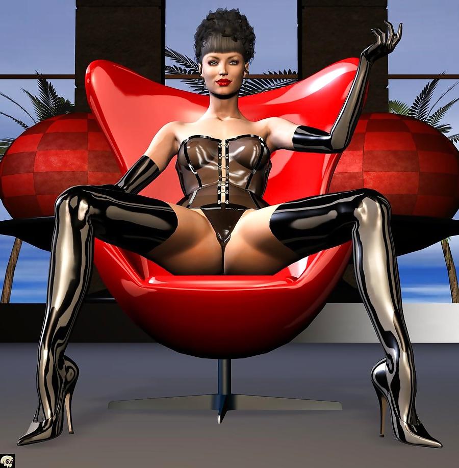 25P 3d Fetish and Latex Babes Part 3