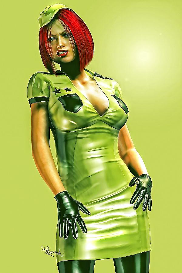 25P 3d Fetish and Latex Babes Part 3
