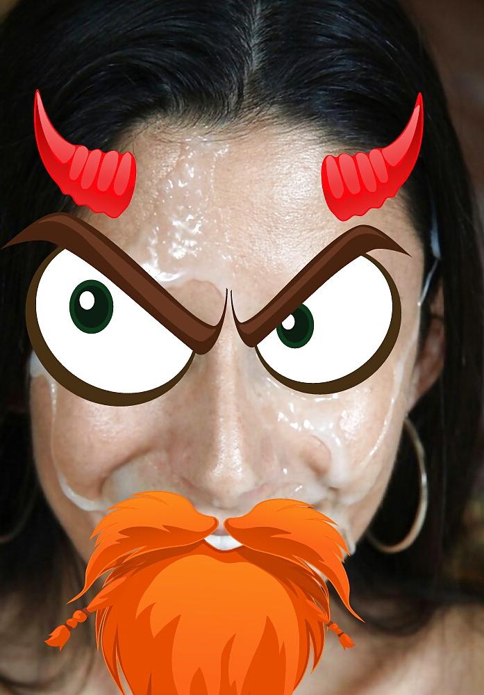 14P Funny Bukkake Cum Pics