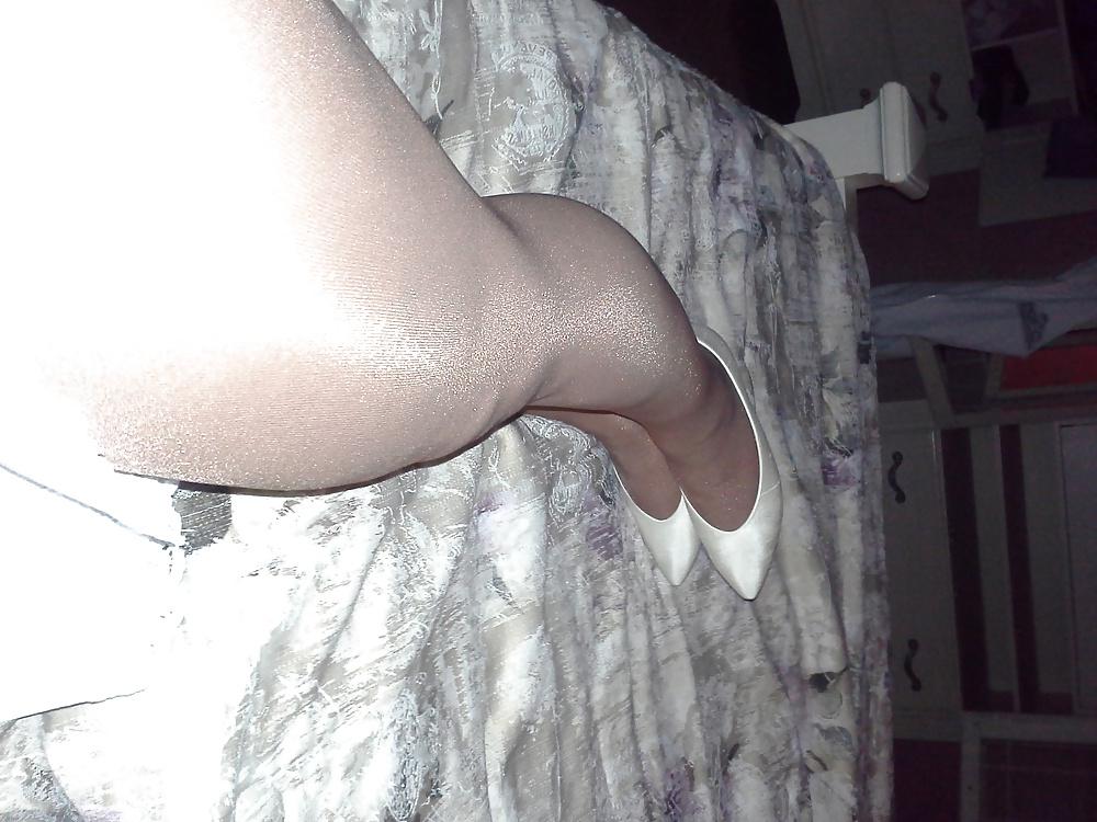 7P My wife in pantyhose