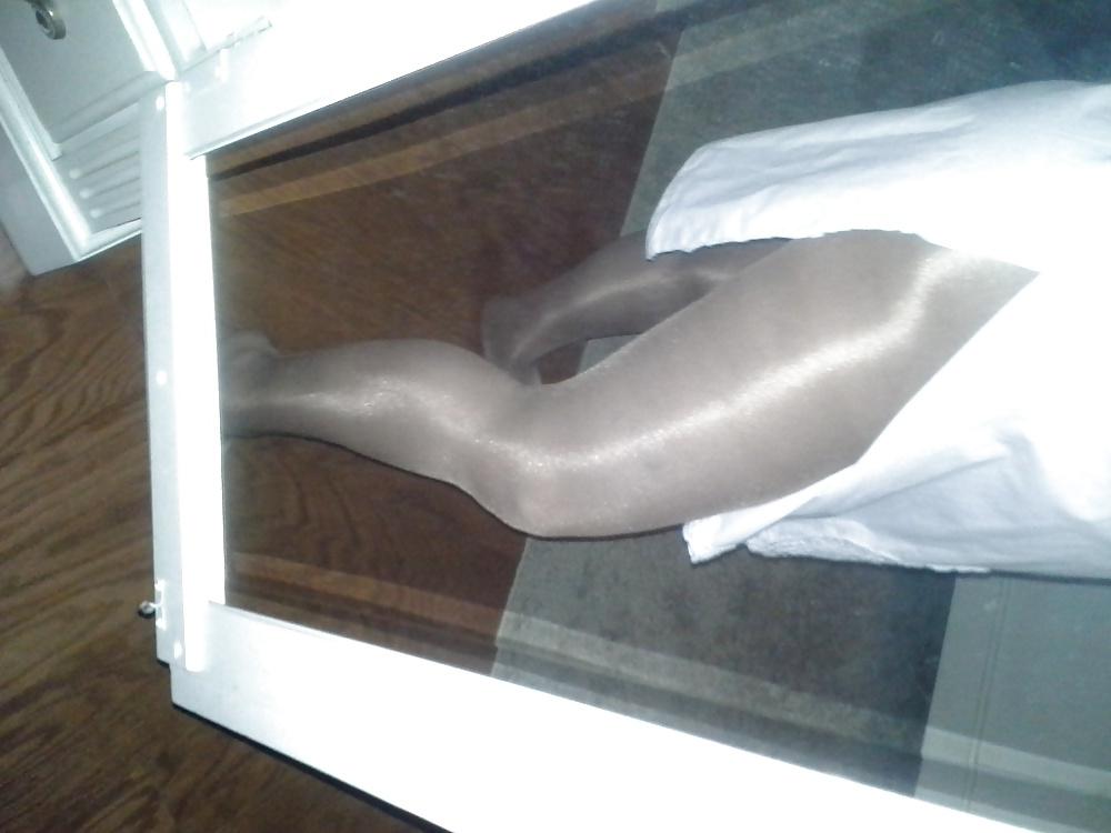 7P My wife in pantyhose