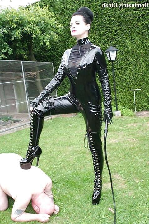 11P Latex and leather