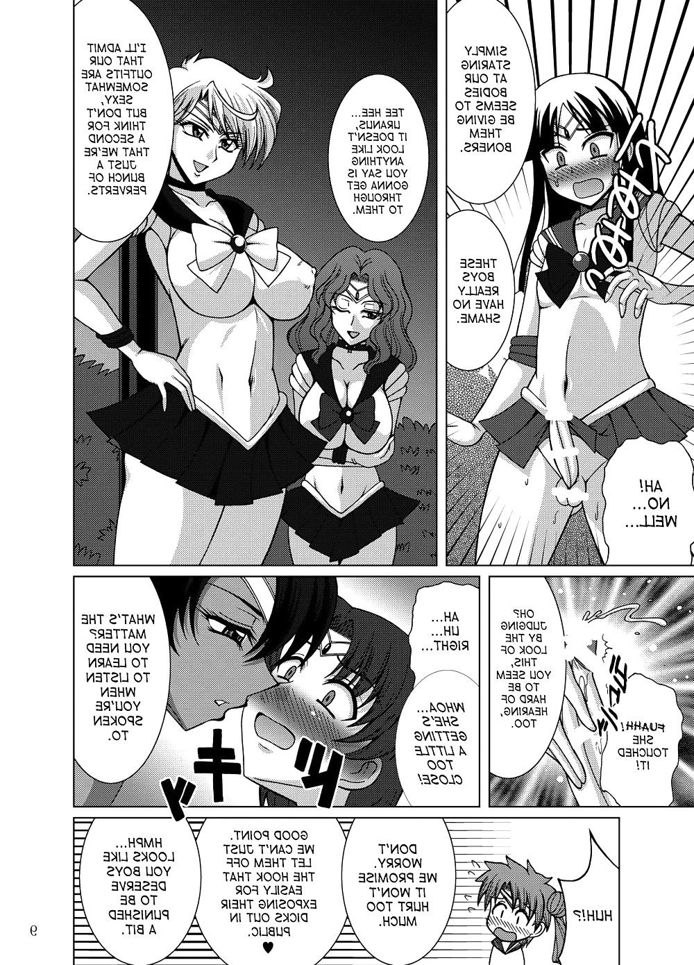 25P Crossdressers Vs Saturn, Uranus, & Pluto (Sailor Moon)