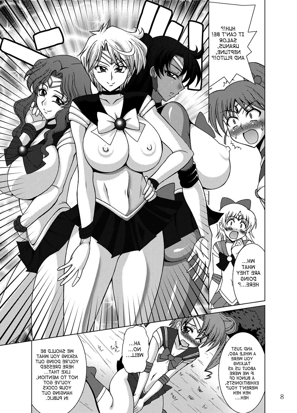 25P Crossdressers Vs Saturn, Uranus, & Pluto (Sailor Moon)