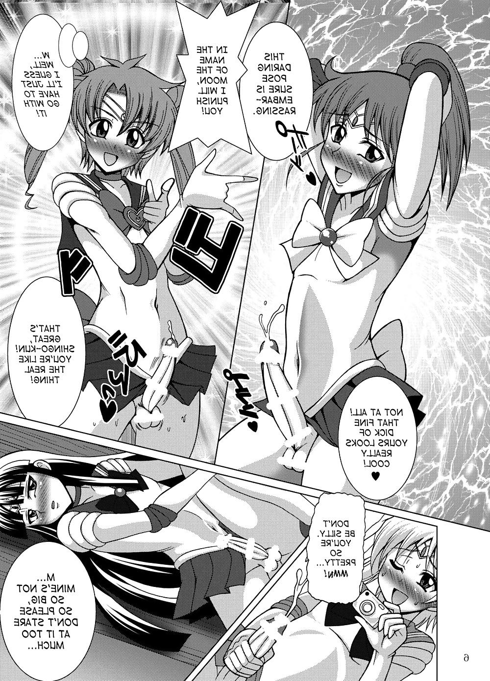 25P Crossdressers Vs Saturn, Uranus, & Pluto (Sailor Moon)
