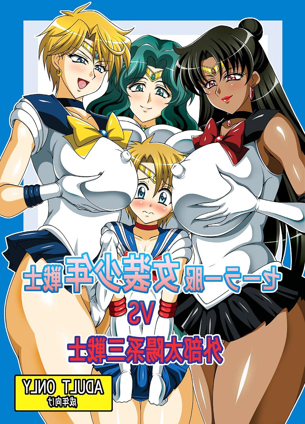 25P Crossdressers Vs Saturn, Uranus, & Pluto (Sailor Moon)