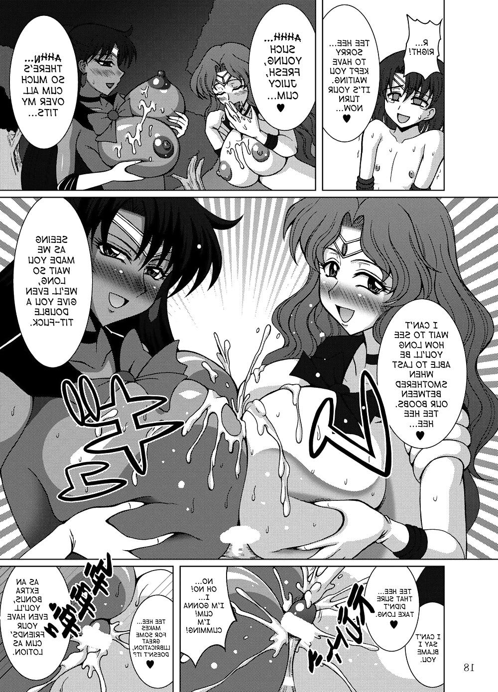 25P Crossdressers Vs Saturn, Uranus, & Pluto (Sailor Moon)