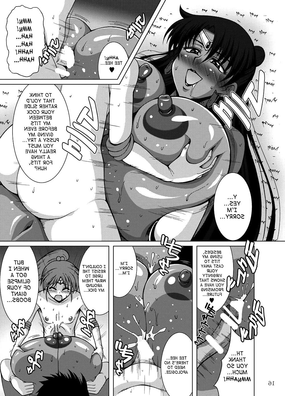 25P Crossdressers Vs Saturn, Uranus, & Pluto (Sailor Moon)