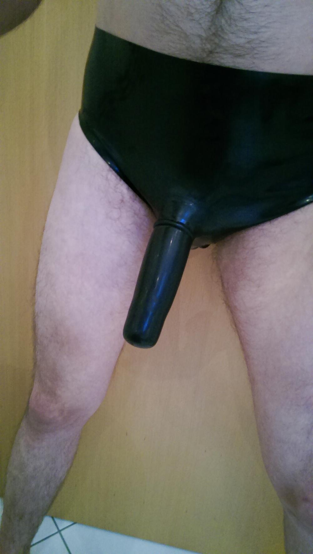 13P New Toy and Latex Pants