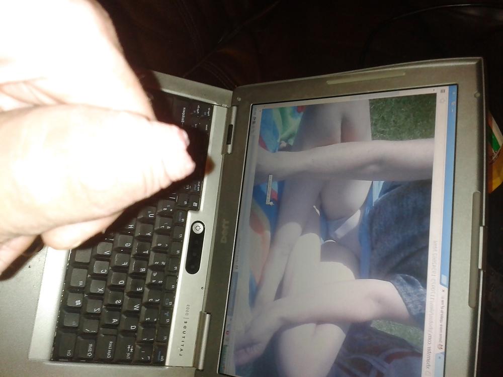 4P Me wanking over pj1976 sexy pantie pic