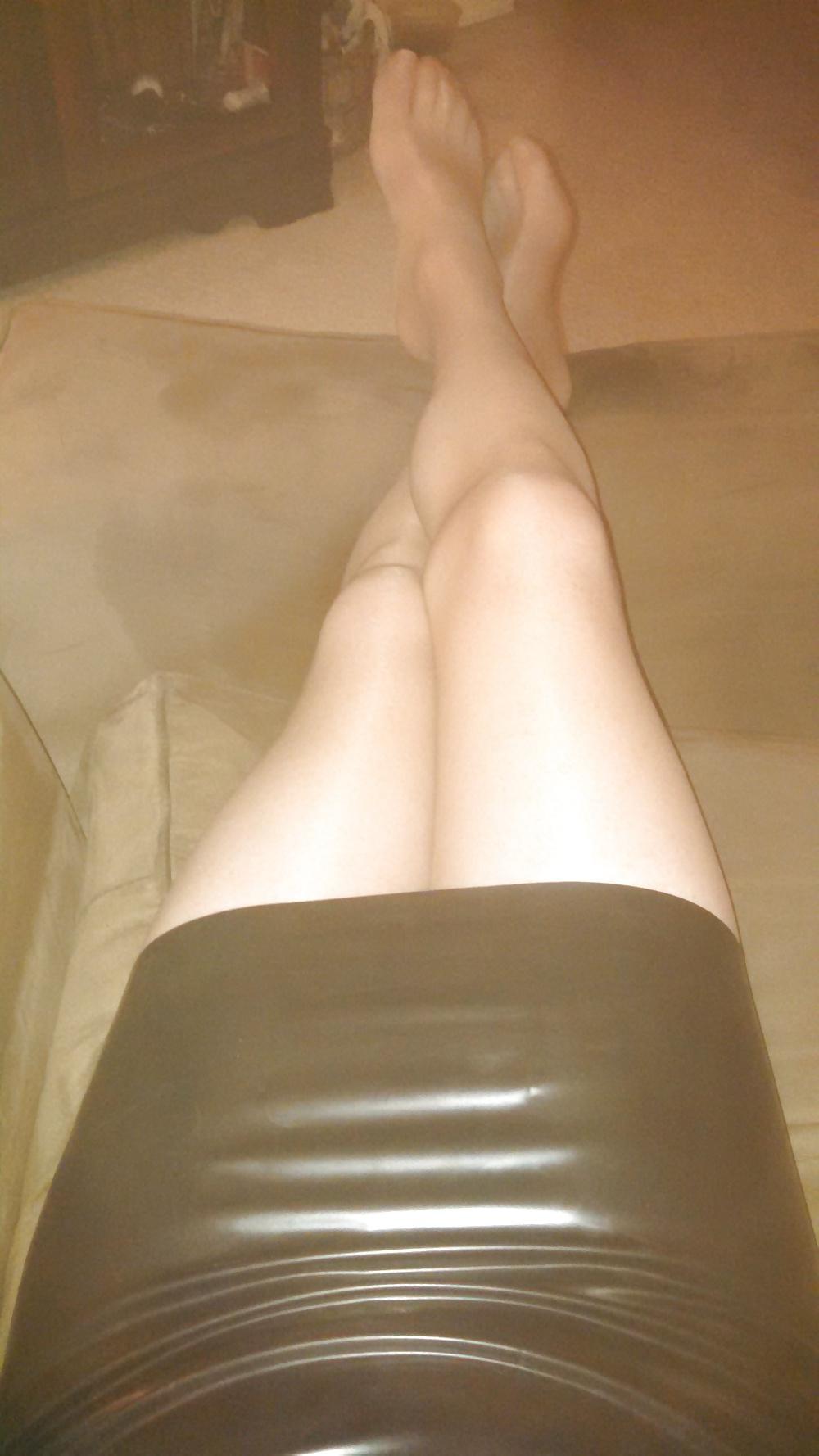 5P Latex Skirt