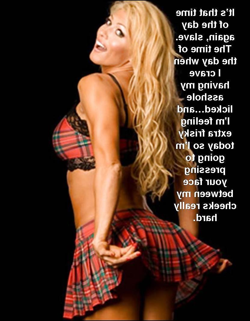 23P Wrestling Divas Femdom Captions 
