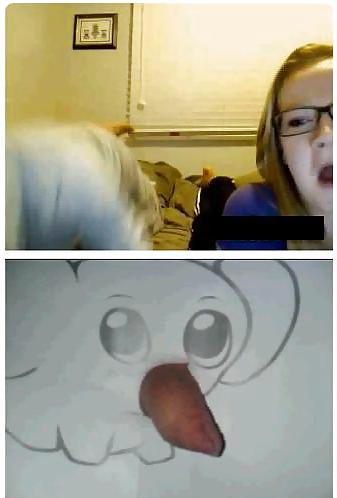 25P Omegle girls 2 - Small elephant